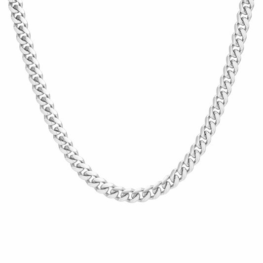 All Wear Jewellery 22" Cuban Chain 5mm - Silver