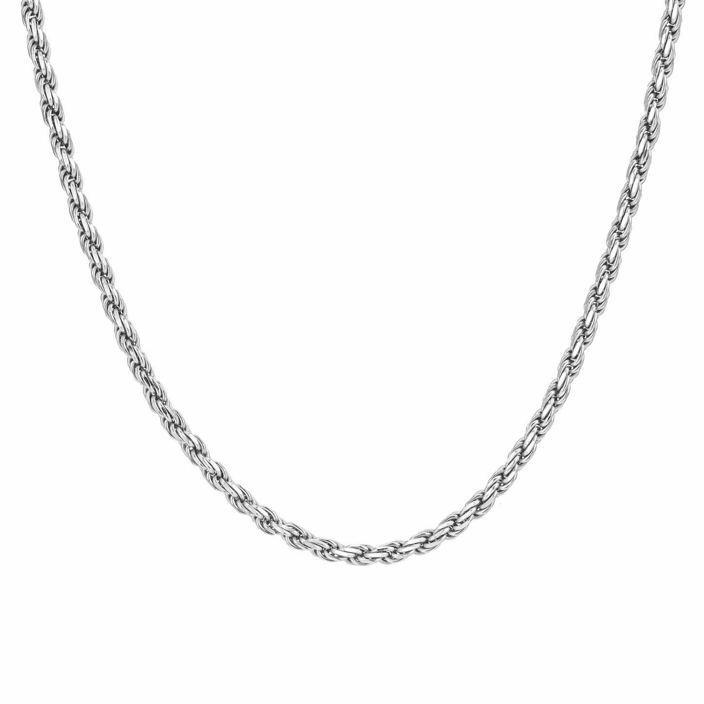 All Wear Jewellery 22" Rope Chain 2.5mm - Silver