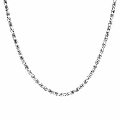 All Wear Jewellery 22" Rope Chain 2.5mm - Silver