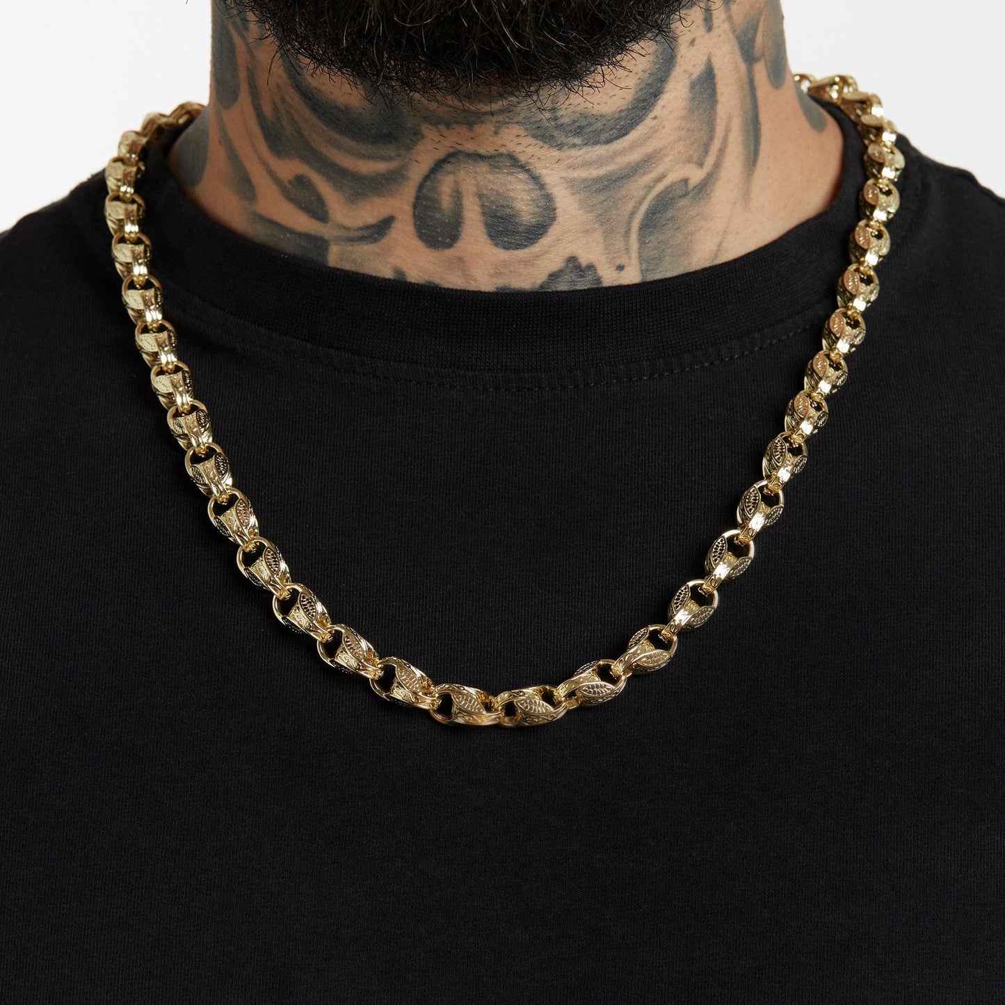 ALL WEAR 24" / Gold Tulip Chain 9mm - Gold