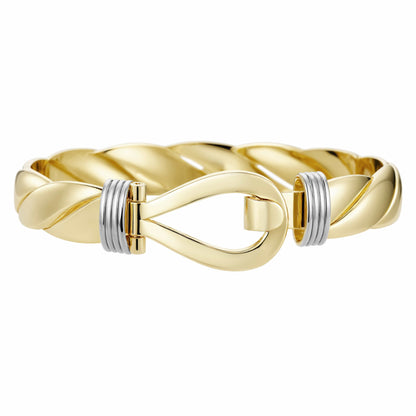 Best-Selling Bangle Bracelets Single Hook Bangle 13mm - Gold