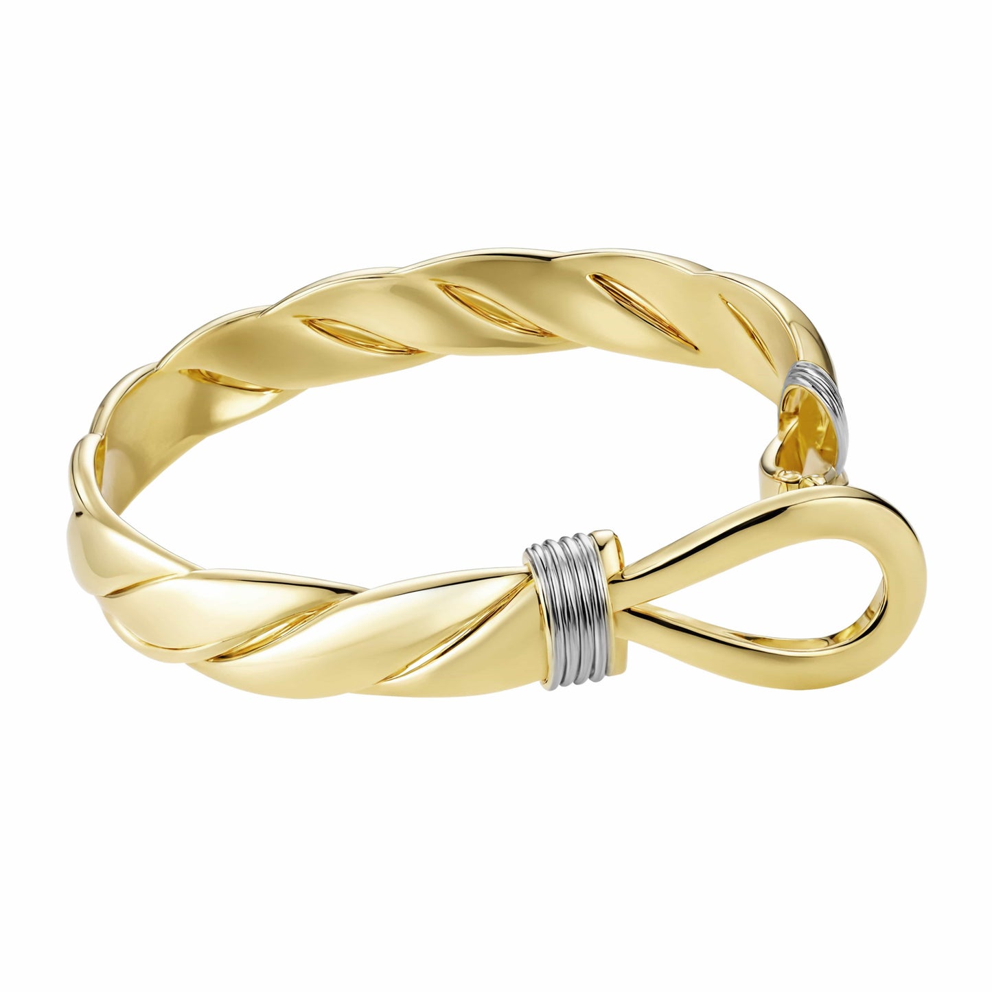 Best-Selling Bangle Bracelets Single Hook Bangle 13mm - Gold