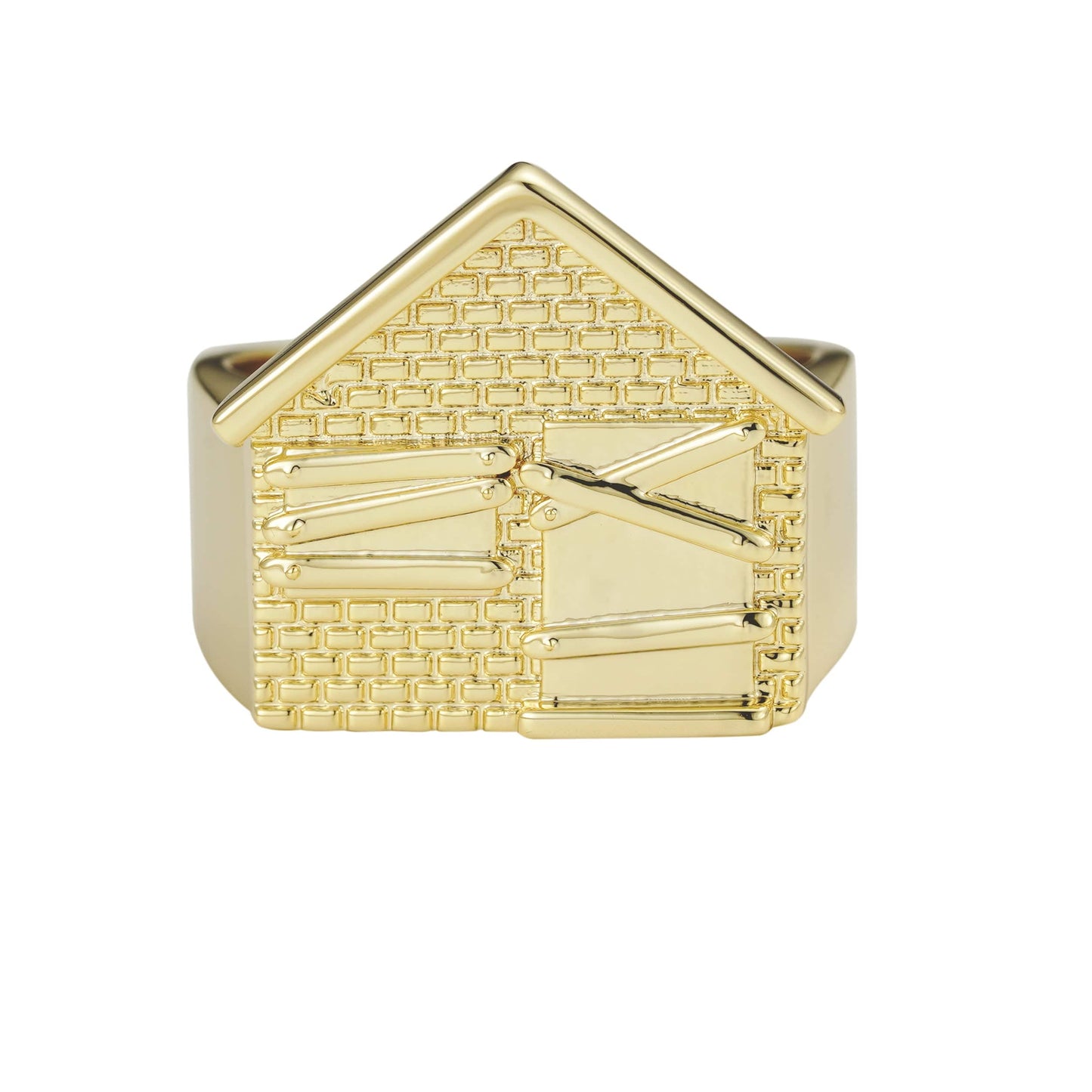 Where Style Meets Hustle Traphouse Ring - Gold